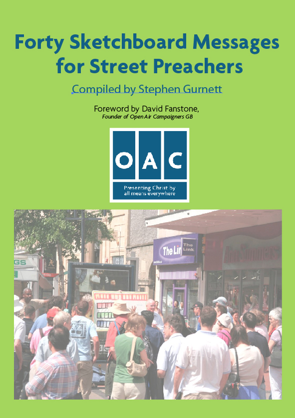 Sketchboard Messages for Street Preachers Book