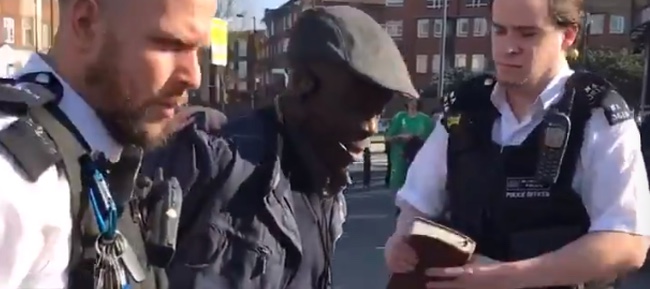 Street Preacher Arrested