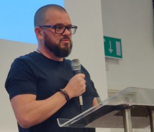 Carl Beech at the Evangelists Conference 2022
