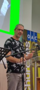 Clive Cornish speaking during the OAC Evangelists Conference 2023