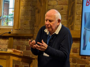 Keith Wills speaking at the Evangelists Conference 2024