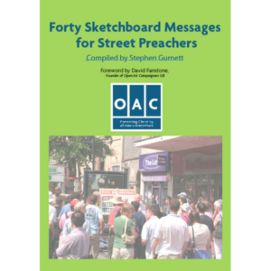 Sketchboard Messages for Street Preachers book